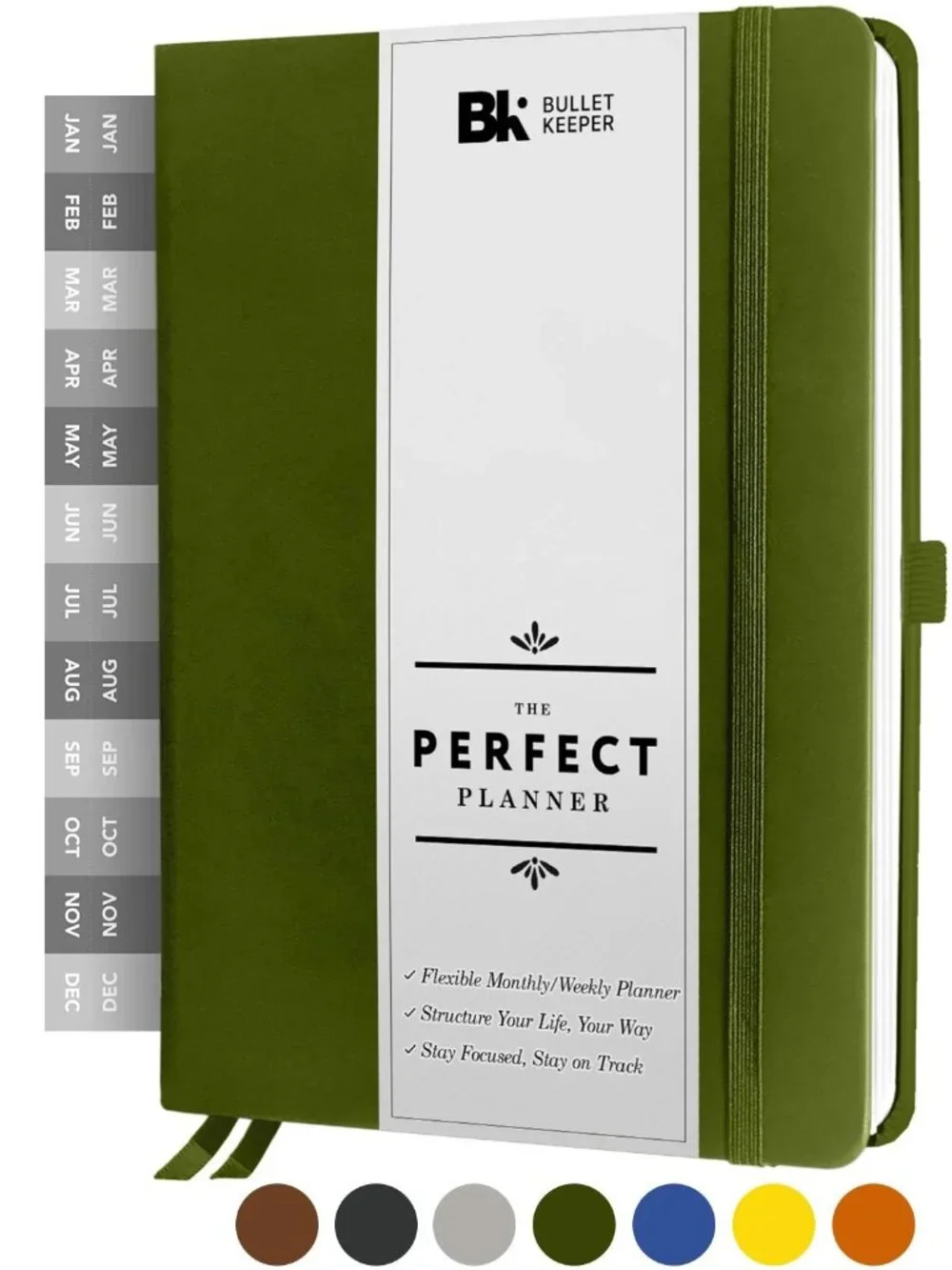 The Perfect Planner Collection Monthly/Weekly Flexible Structures Undated Year